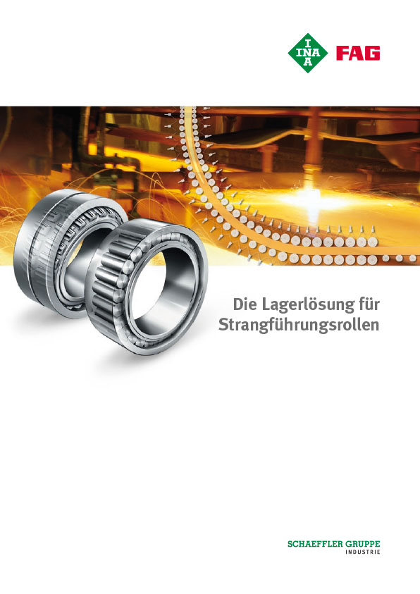 Die Lagerlösung für Strangführungsrollen