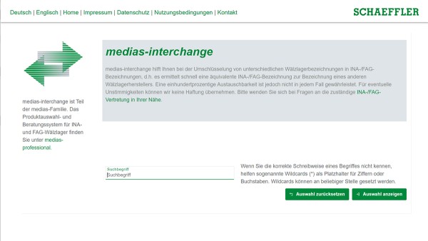 Produktumschlüsselungen