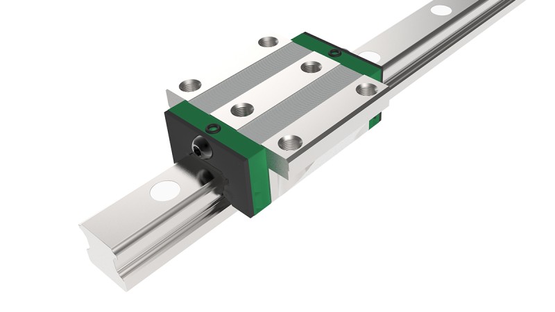 Guidages linéaires Schaeffler : Systèmes à recirculation à six rangées de billes