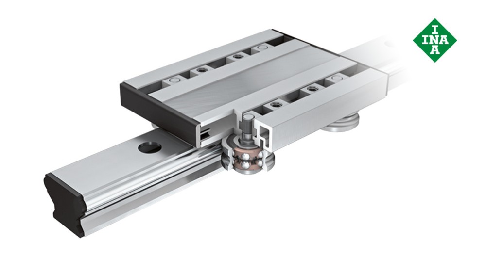 Guidages linéaires Schaeffler : Guidages à galets