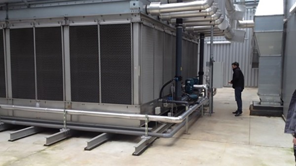 Cooling condenser